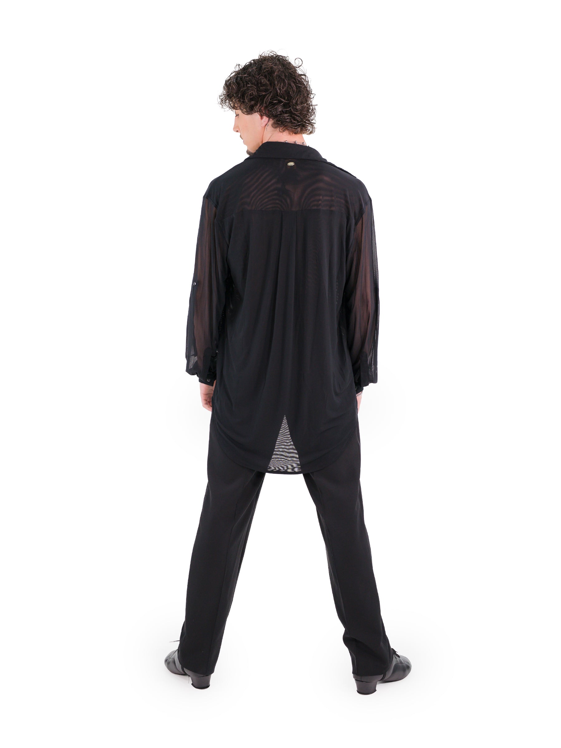 Pilar Oversized Shirt- Black