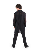 Pilar Oversized Shirt- Black
