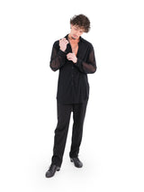 Pilar Oversized Shirt- Black