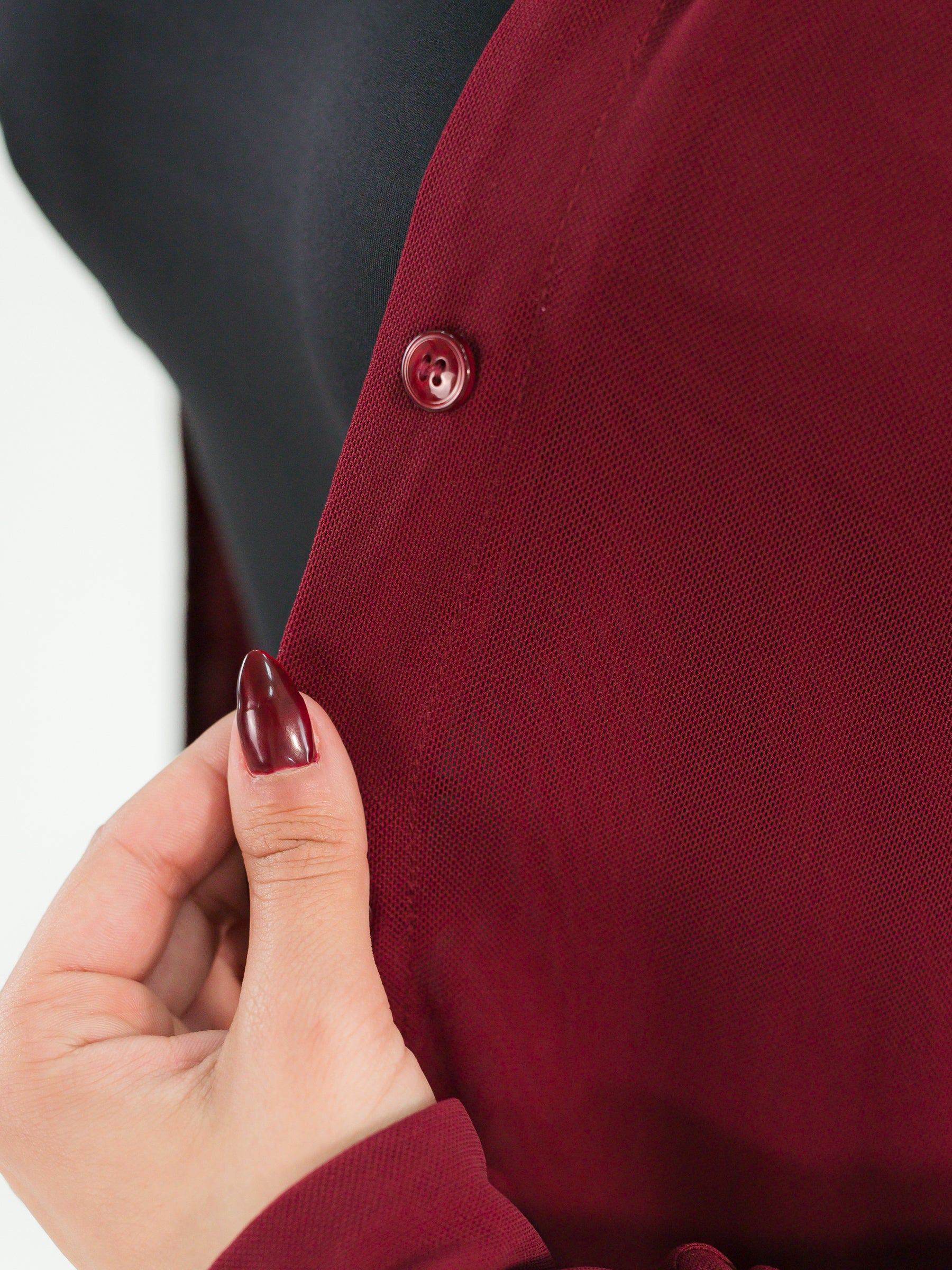 Pilar Oversized Shirt- Burgundy