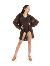 Pilar Oversized Shirt- Espresso