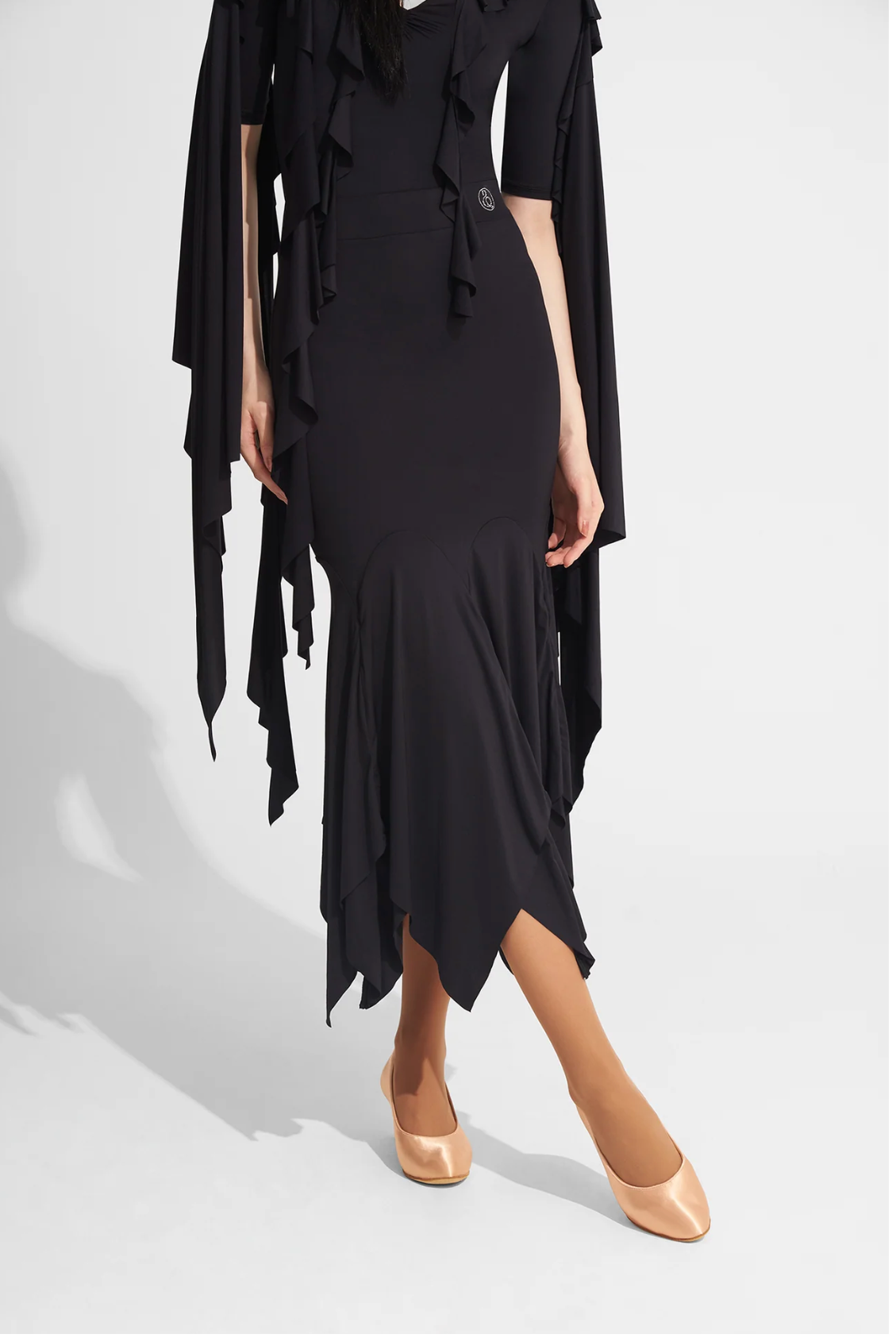 Triangle High Elasticity Ballroom Skirt