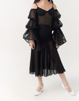 KIDS High-End Ruffle Hem Dress