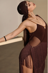Noir Temptation Dress Brown