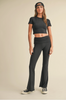Soft Knit Tee Black