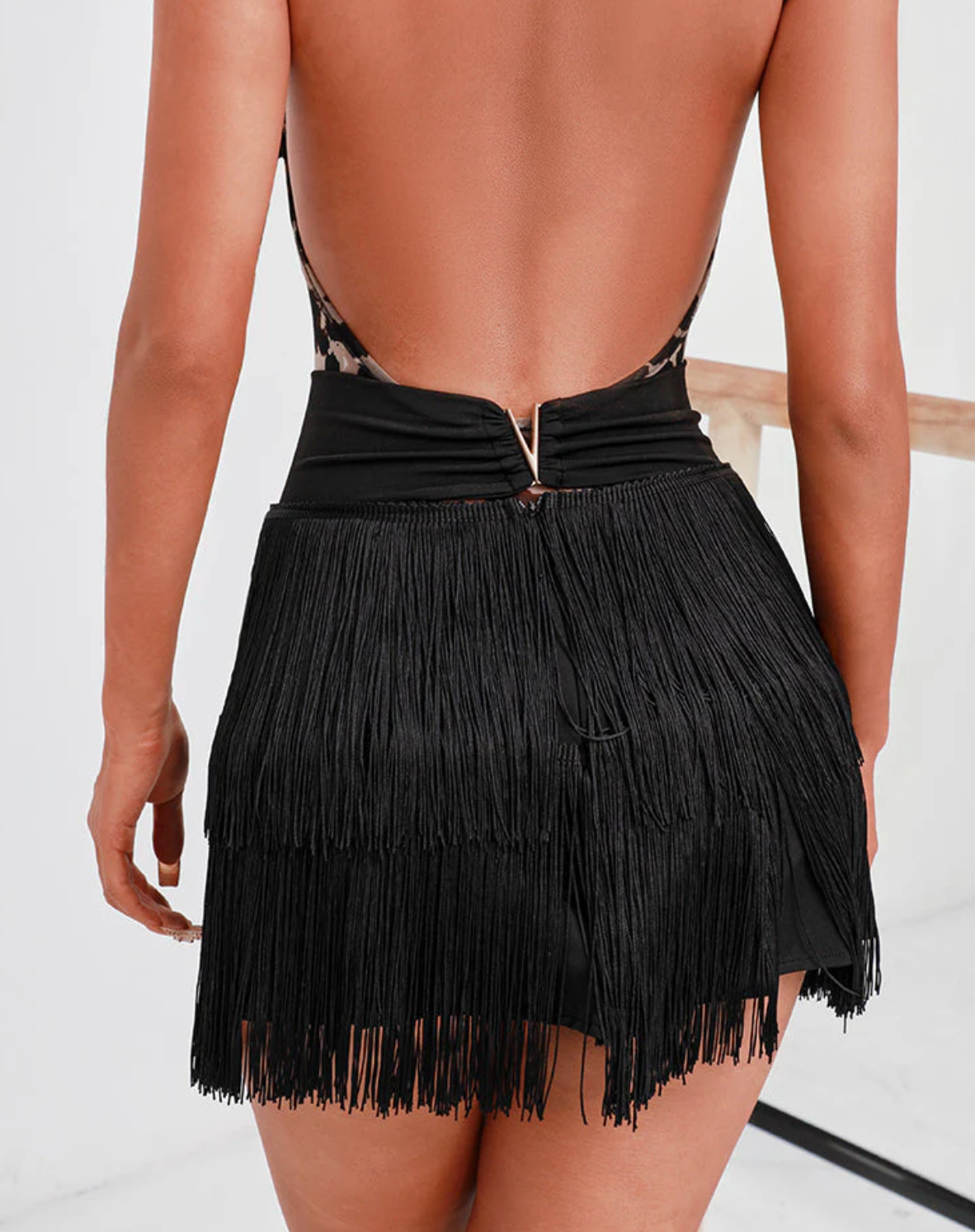 Lush Fringe Skirt