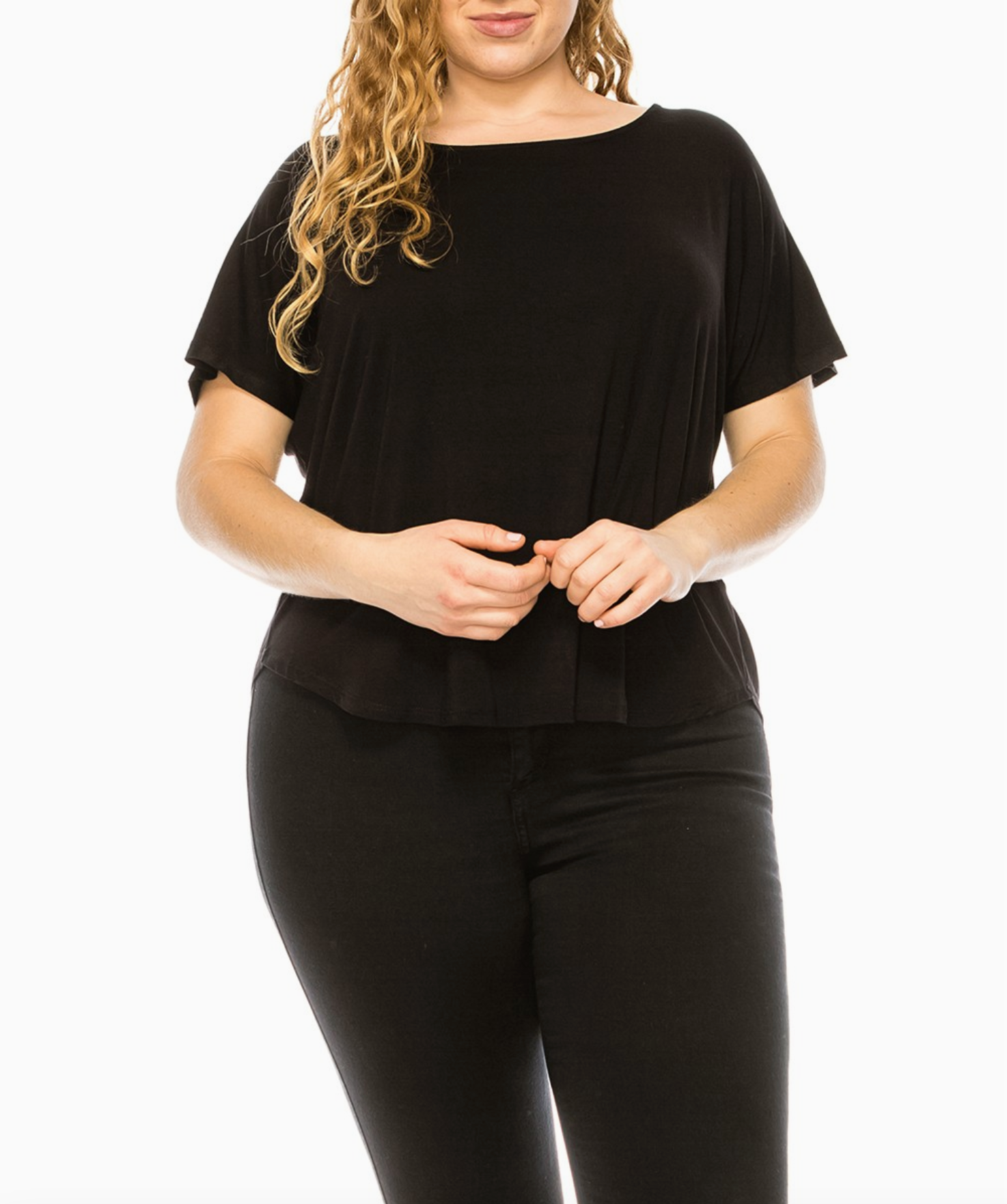 Bamboo Dolman Top Plus Size