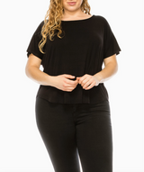 Bamboo Dolman Top Plus Size
