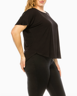 Bamboo Dolman Top Plus Size