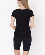 Bamboo V Neck Fitted Top