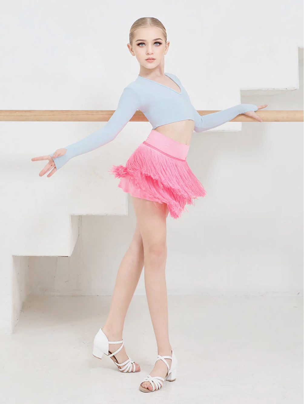 Lush Fringe Skirt Kids