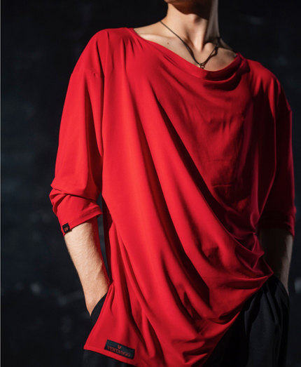 Mens Red Tunic