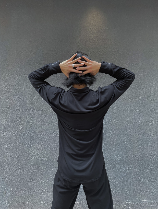 Black Collard Dress Shirt