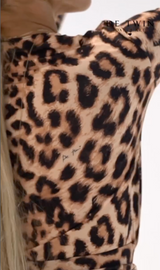 Robe Dress Leopard
