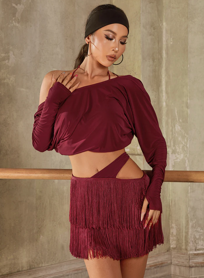 Maltisse Top Burgundy