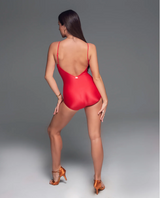 Red Adjustable Bodysuit