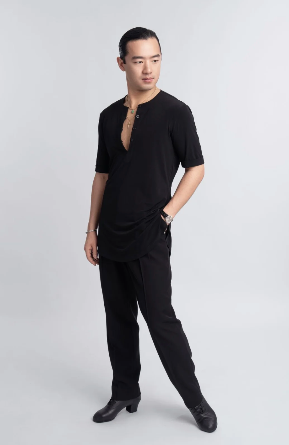 Button Up T-Shirt