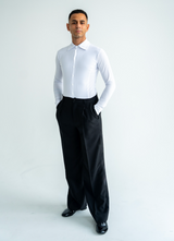 Refined Black Trousers