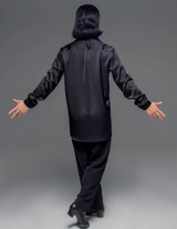 Satin Bib Shirt