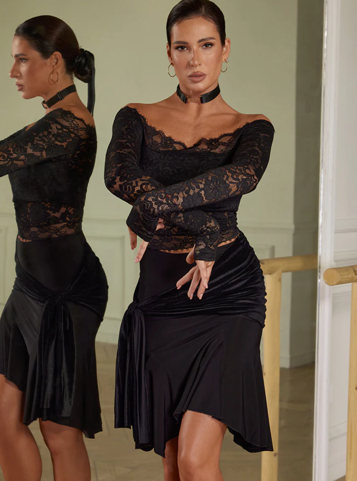 Retro Lace Top