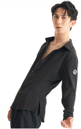 Duyq Long Sleeve Button Up Top