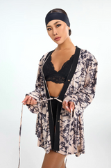 Florence Champagne Silk Cardigan