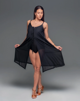 Net Wrap Dress