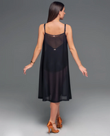 Net Wrap Dress