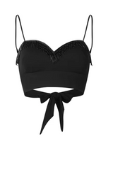 Hakuna Crop Top- Black