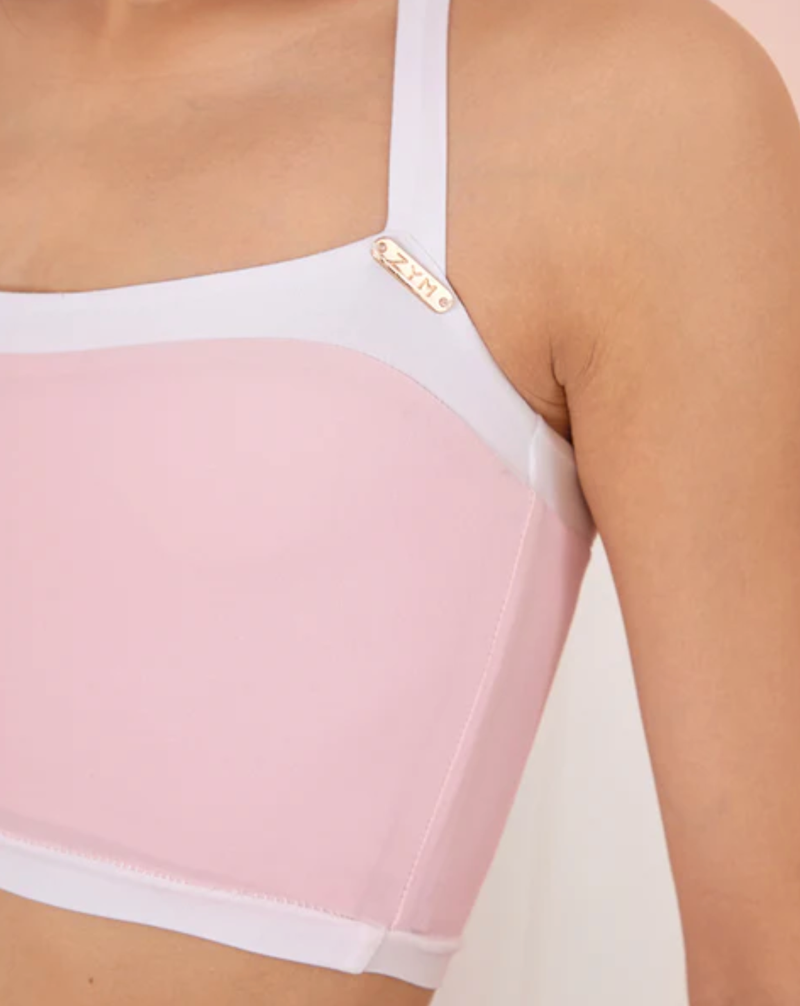 Cherie Crop Top- Pink