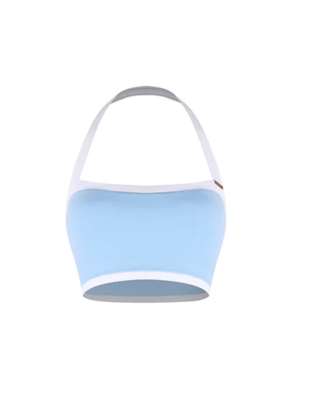 Cherie Crop Top- Blue