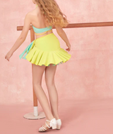 Kids DUO Skirt- Mint Green/Yellow