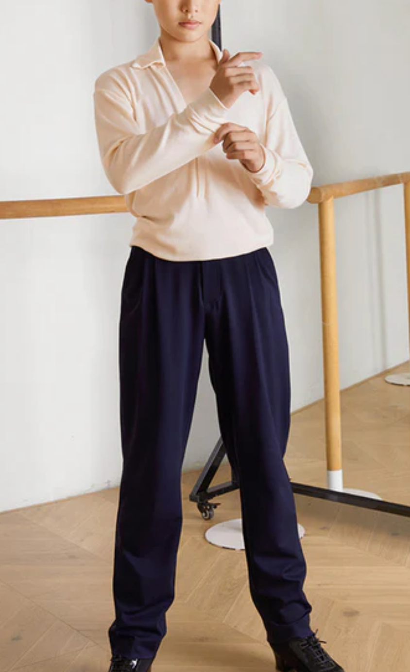 Earl Trousers Kids- Navy