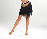 Amber Vine Design Mesh Tassel Skirt