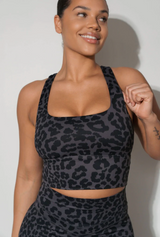 Vitality Pulse® Racer Longline - King Cheetah Midnight