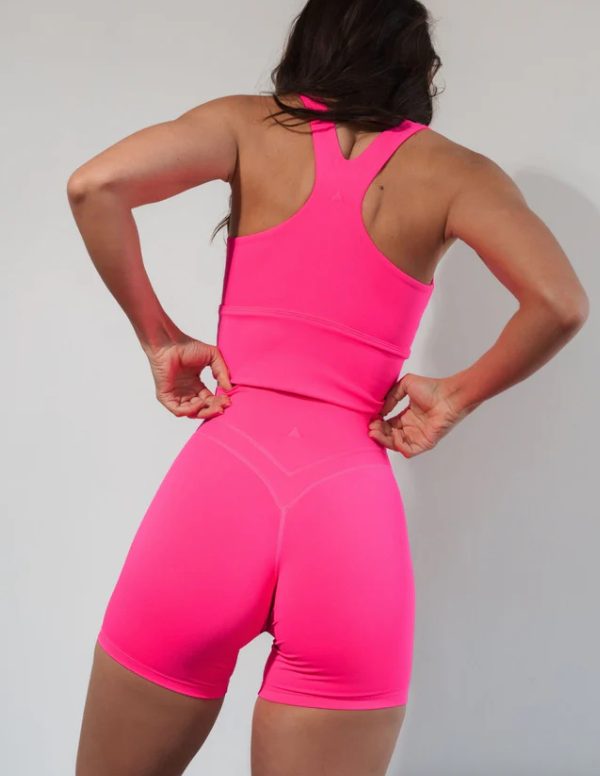 Vitality Pulse® Racer Longline - Neon Pink