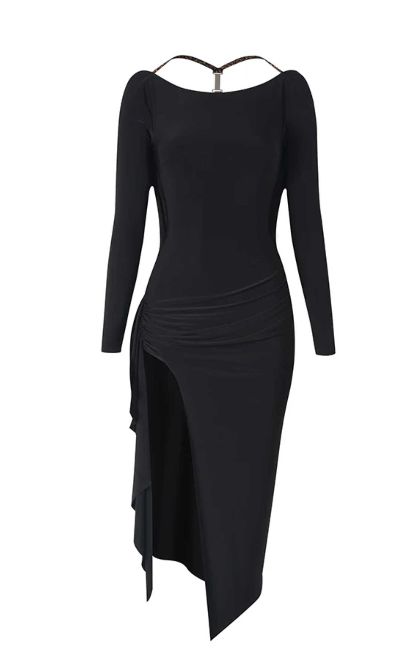 Behind You Dress Classic Black