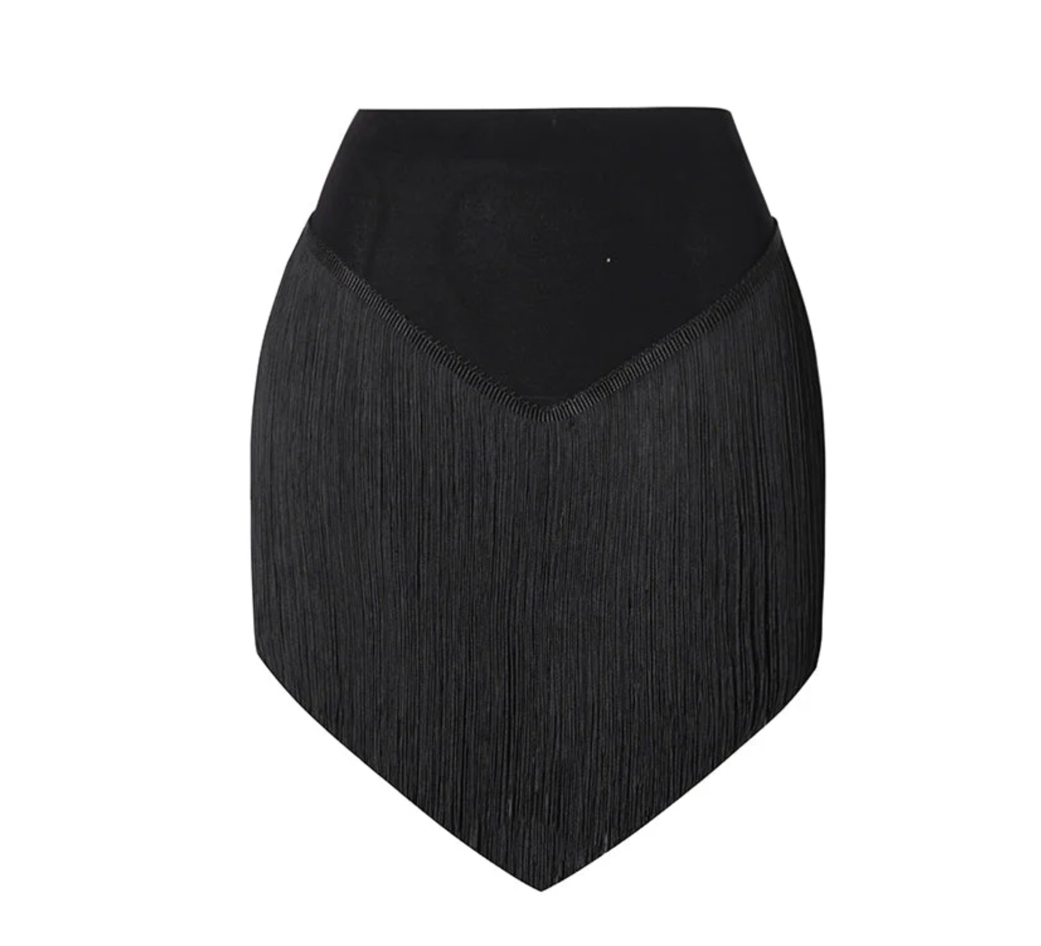Angular Fringe Skirt
