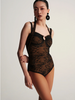 Lace Double Shoulder Leotard