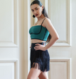 Green Sculpting Bra Tank