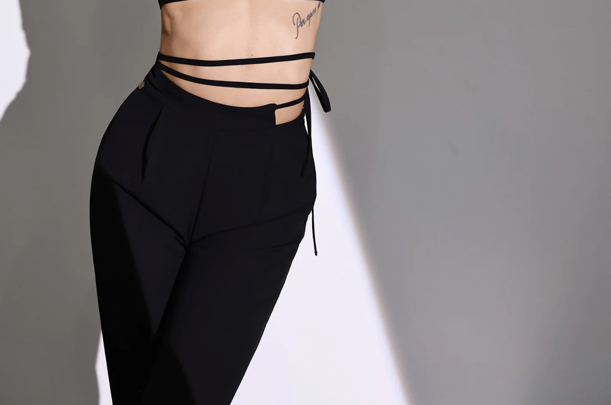 High-Rise Flow Palazzo Trousers