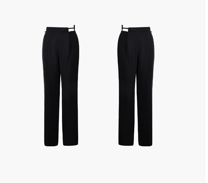 High-Rise Flow Palazzo Trousers