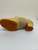 Tan Mesh Ballroom Shoes