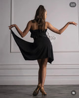 Black Cherry Wrap Skirt