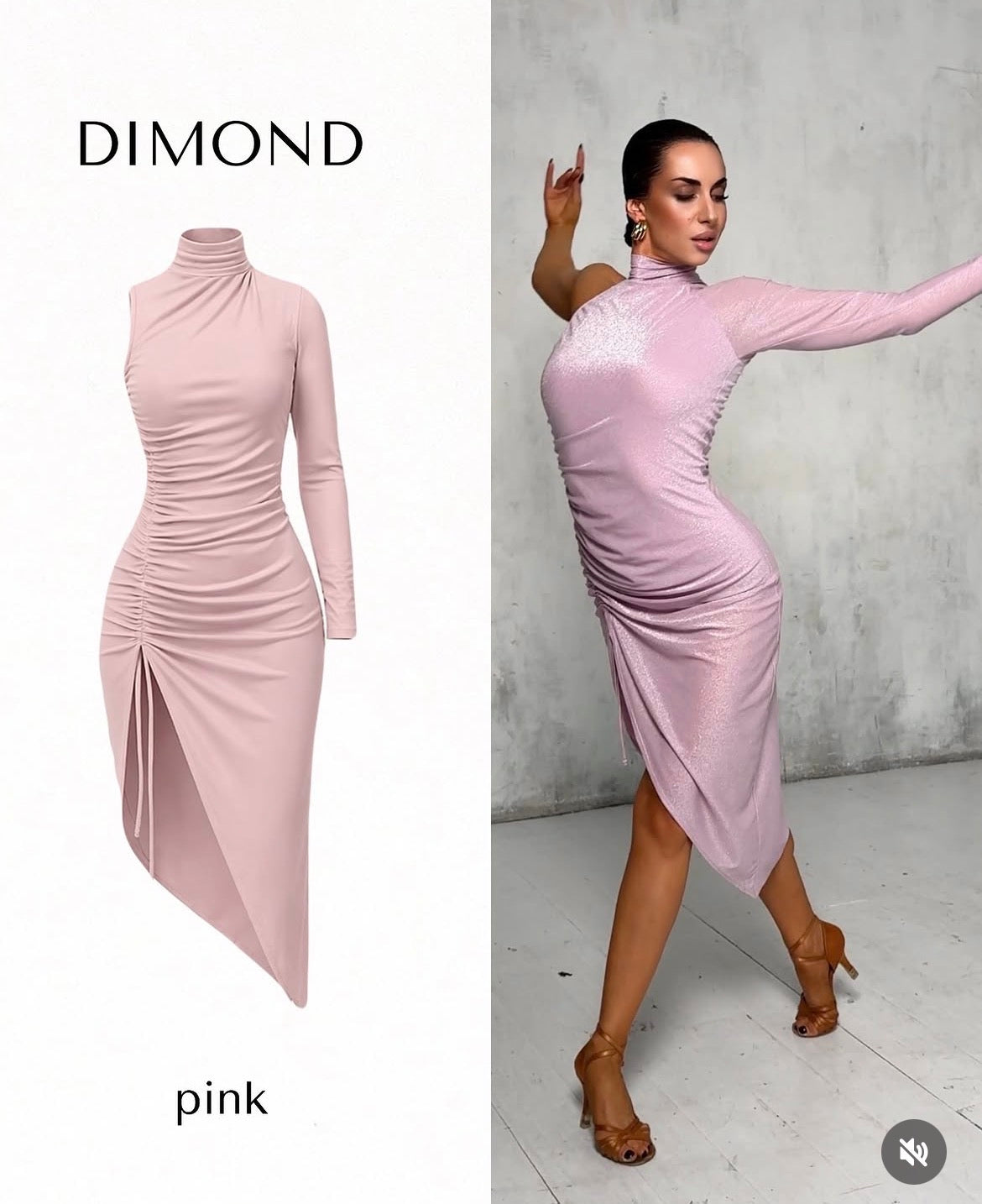 Dimond Dress Pink