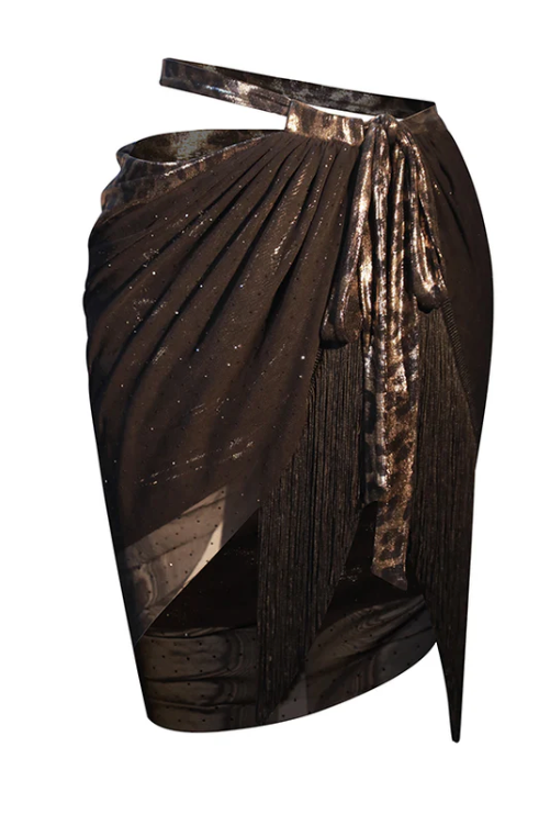 Auric Wrap Skirt