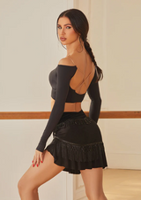 Line Crop Top