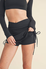Ruched Skirt