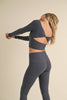 Twist Back Long Sleeve Top